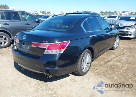2011 Honda Accord 3.5 Ex-L из США, поврежденный, VIN 1HGCP3F80BA016527